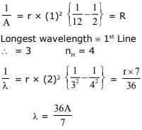 JEE Main Previous year questions (2016-22): Structure of Atom - Notes | Study Chemistry for JEE - JEE