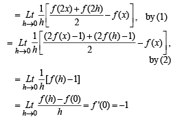 JEE Advanced (Subjective Type Questions): Limits, Continuity & Differentiability | Chapter-wise Tests for JEE Main & Advanced