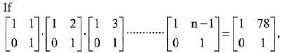 JEE Main Previous year questions (2016-20): Matrices and Determinants | JEE Foundation - Class 9