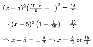 JEE Main Previous year questions (2021-22): Circle - Notes | Study Maths 35 Years JEE Main & Advanced Past year Papers - JEE