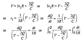 JEE Advanced (Subjective Type Questions): Current Electricity | Chapter-wise Tests for JEE Main & Advanced
