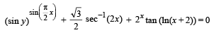 JEE Advanced (Subjective Type Questions): Differentiation | Mathematics for Airmen Group X - Airforce X Y / Indian Navy SSR