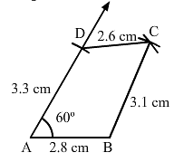RD Sharma Solutions - Chapter 18 - Practical Geometry (Constructions) (Part - 5), Class 8, Maths Notes | Study RD Sharma Solutions for Class 8 Mathematics - Class 8