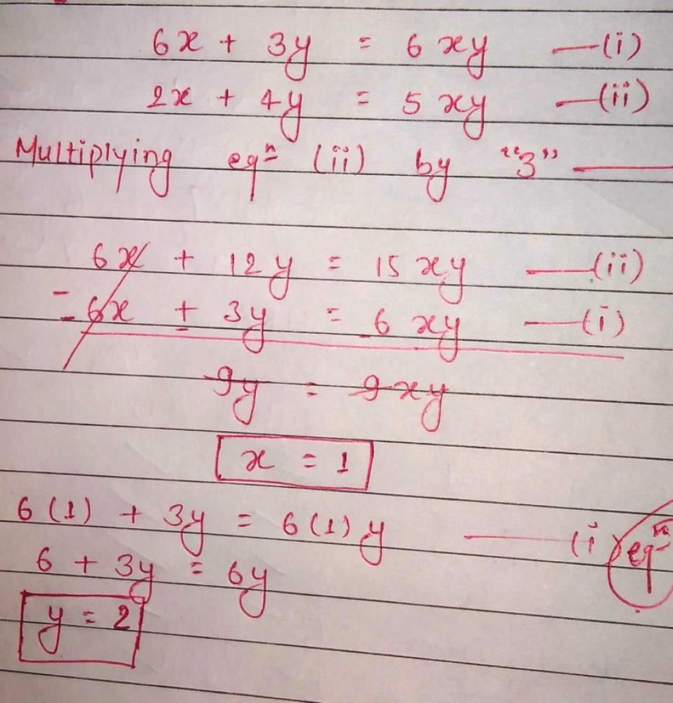 if-6x-3y-6xy-2x-4y-5xy-then-the-values-of-x-and-y-area-1-and