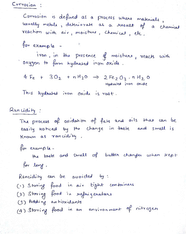 What Is Difference Between Corrosion And Rusting EduRev Class 10 