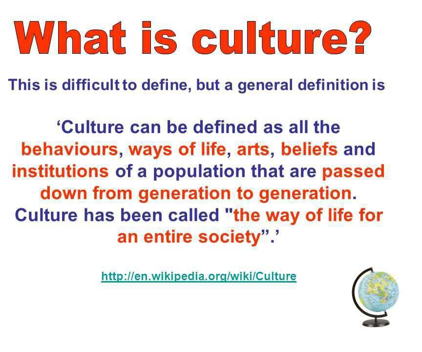 What Is Culture ? Explain.? - EduRev Class 10 Question