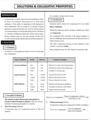 Solution Chapter Pdf Class 12 PDF Download