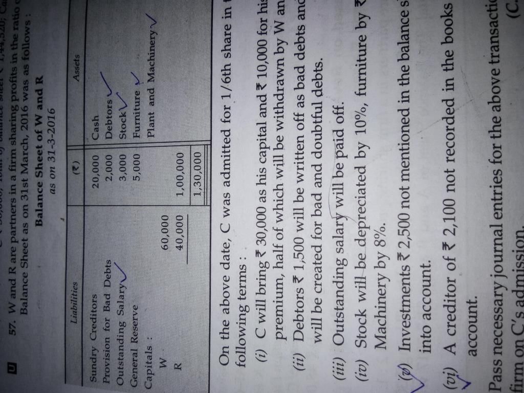 SC Sharma Class 12 solutions EduRev Class 12 Question