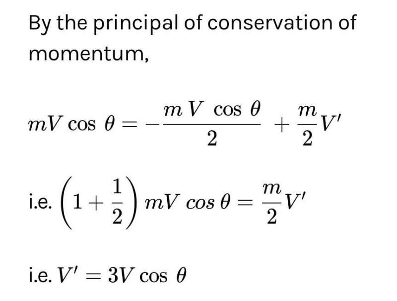A shell is fired from a canon with velocity v m/sec at an angle