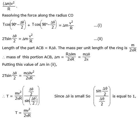 Circular Motion, Chapter Notes, Class 11, Physics (IIT-JEE & AIPMT)