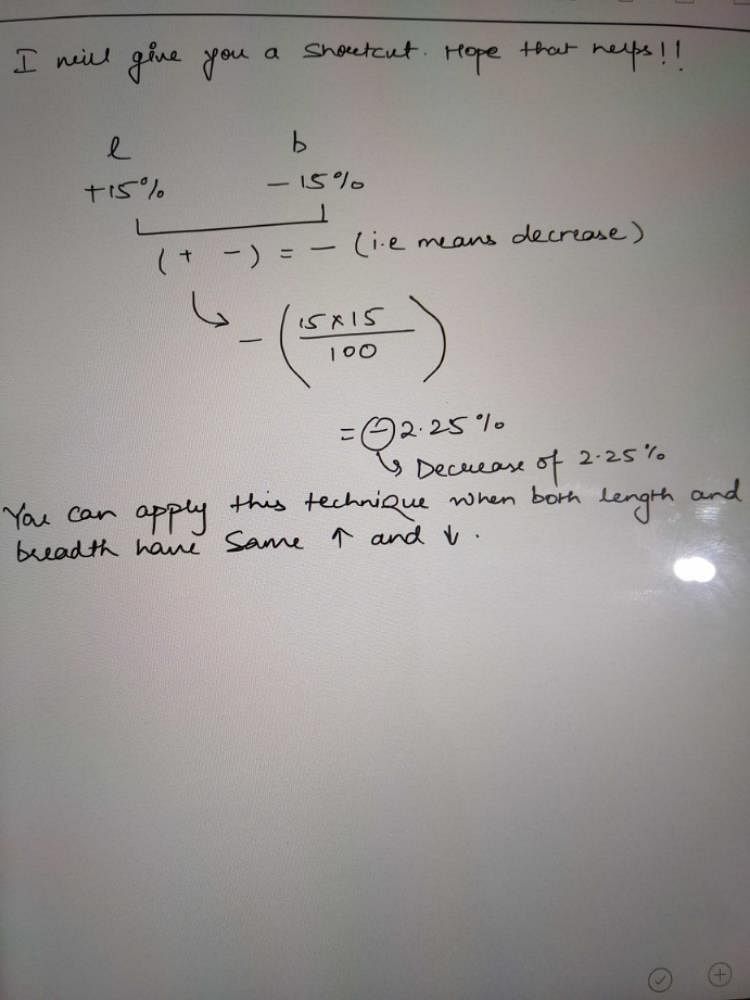 the-length-of-a-square-is-increased-by-15-and-breadth-decreased-by-15