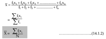 Unit 1: Measures of Central Tendency Chapter Notes | Quantitative Aptitude for CA Foundation