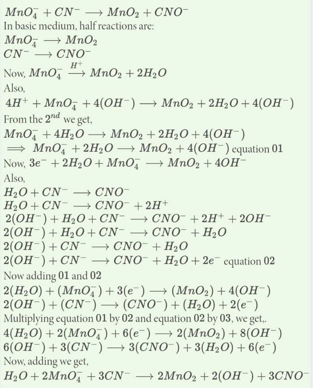 how-do-i-balance-this-redox-reaction-cn-mno4-cno-mno2