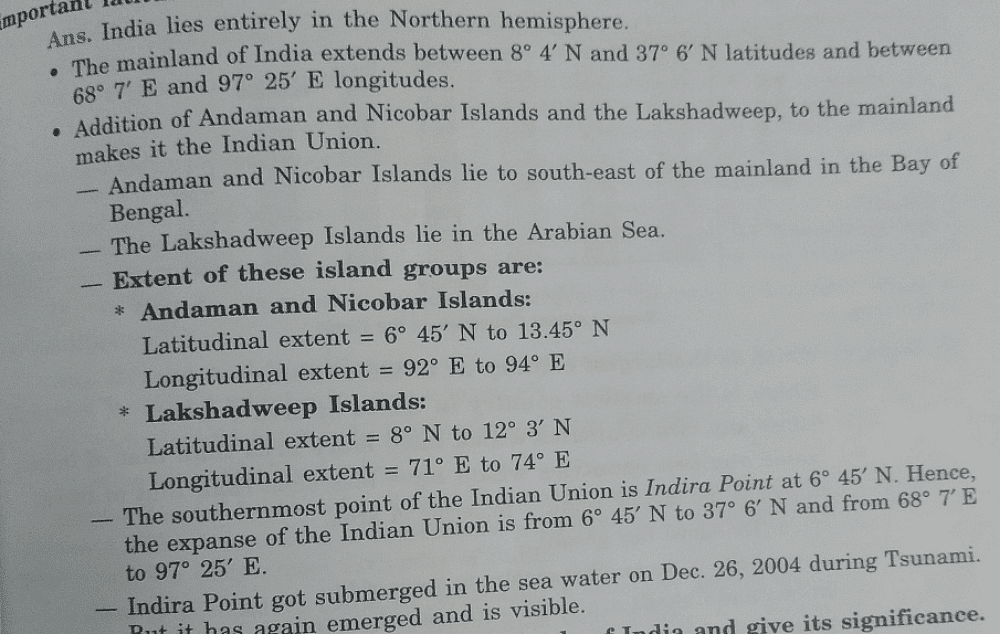 mention-the-latitudinal-and-longitudinal-extent-of-india-name-the-most