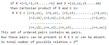 Relations - Notes | Study GATE Computer Science Engineering(CSE) 2023 Mock Test Series - Computer Science Engineering (CSE)