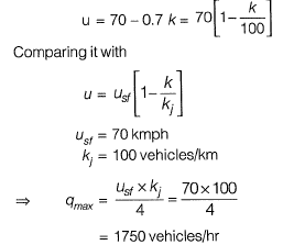 Past Year Questions: Traffic Engineering - 2 - Notes | Study Transportation Engineering - Civil Engineering (CE)