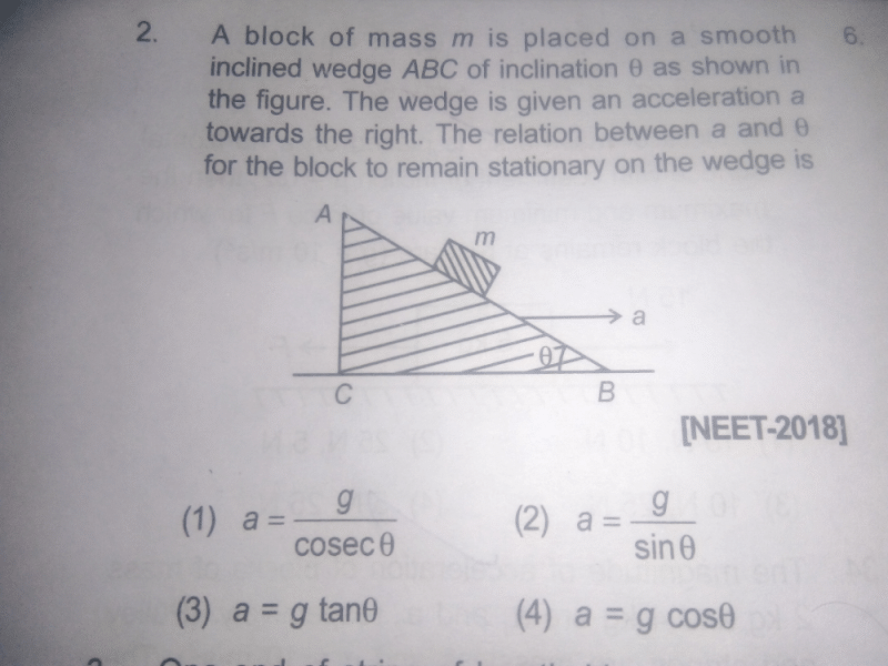 Physics (laws of motion) - NEET PDF Download