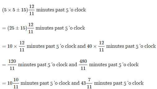 Clocks based Questions - Quantitative Aptitude (Quant) - CAT PDF Download