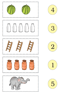 NCERT Solutions - Numbers from One to Nine Notes | Study Mathematics for Class 1: NCERT - Class 1