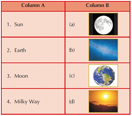 Worksheet: Our Universe Notes | Study Social Science for Class 3 - Class 3