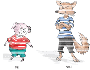 Three Little Pigs NCERT Solutions | English for Class 1 (Marigold)