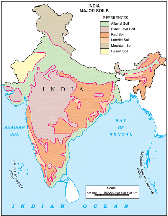 Our Soils / Soils of India Class 4 Notes SST Free PDF