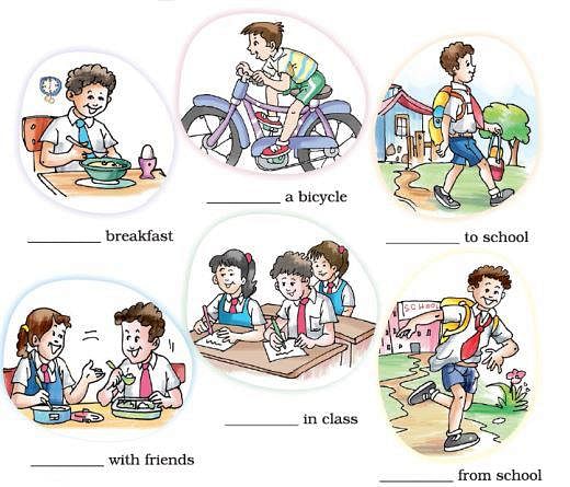 NCERT Solutions - First Day at School Notes | Study English for Class 2 - Class 2