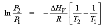 Clausius Clapeyron Equations - Physical Chemistry PDF Download