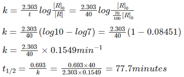 Solved Questions: Rate Law and order of reaction - Physical Chemistry ...