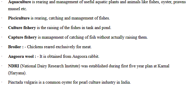 Chapter Notes - Economic Zoology, Class 9, Biology (AIPMT) Notes - Class 12