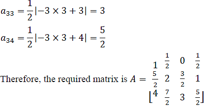 NCERT Solutions Exercise 3.1: Matrices Notes | Study Mathematics (Maths) Class 12 - JEE