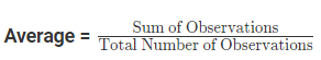 Important Formula: Averages | Quantitative Ability for SSC CHSL
