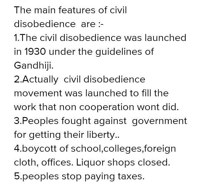 thesis of civil disobedience