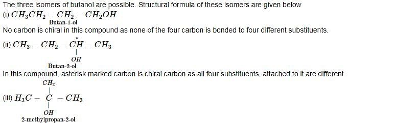 c4h10o Isomere