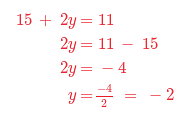 Simultaneous Equations - Year 11