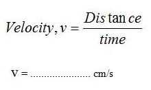 Procedure - To determine the velocity of a pulse propagated through a ...