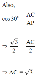 Class 10 Maths Chapter 9 Practice Question Answers - Some Applications of Trigonometry