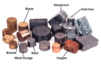 Physical state different properties to the original metal