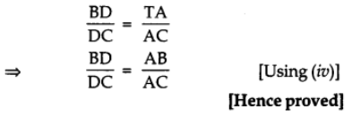 Class 10 Maths Chapter 6 HOTS Questions - Triangles