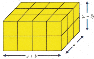 Lab Manual: Verify the Algebraic Identity a³ + b³ = (a + b)(a²- ab + b²) | Lab Manuals for Class 9