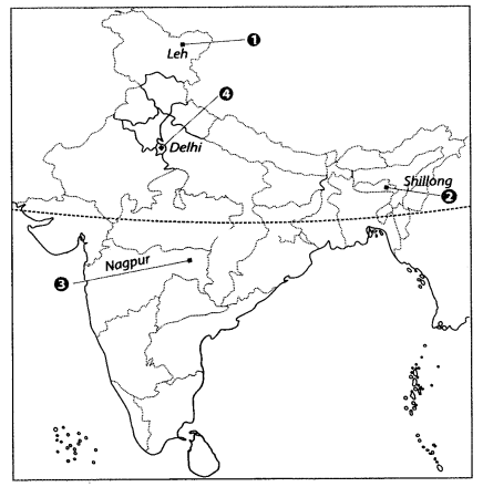 Class 9 Geography Chapter 1 Map Based Question Answers - Contemporary ...
