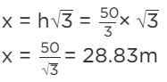 Class 10 Maths Chapter 9 Practice Question Answers - Some Applications of Trigonometry
