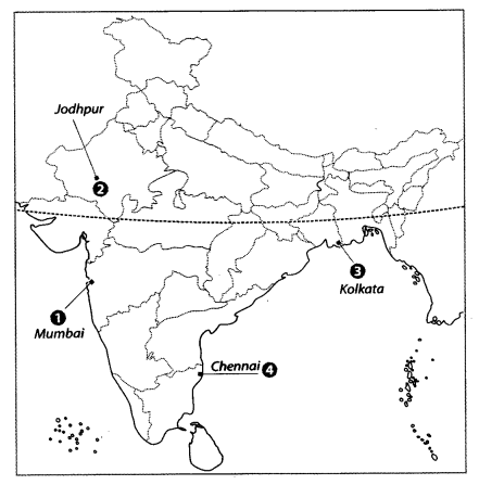 Class 9 Geography Chapter 1 Map Based Question Answers - Contemporary ...