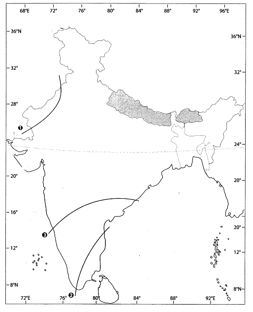 Class 9 Geography Chapter 1 Map Based Question Answers - Contemporary ...