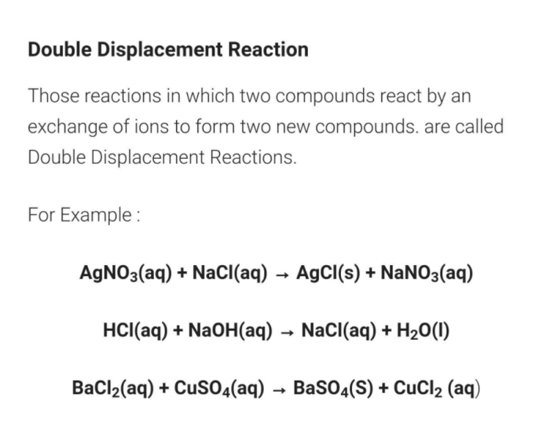 Another Word For Double Displacement Reaction