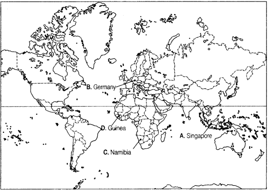 Map Based Work: The World Population - Geography Class 12 - Humanities ...