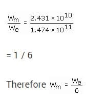 What is the weight of an object on moon? - EduRev Class 9 Question
