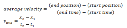 Average Velocity Formula - Class 9 PDF Download