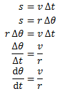 Deriving the centripetal acceleration formula - Class 11