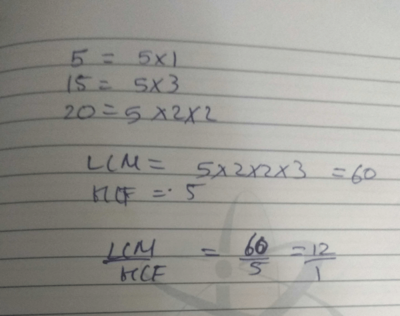 the-ratio-between-the-lcm-and-hcf-of-5-15-20-is-a-9-1b-4-3c-11